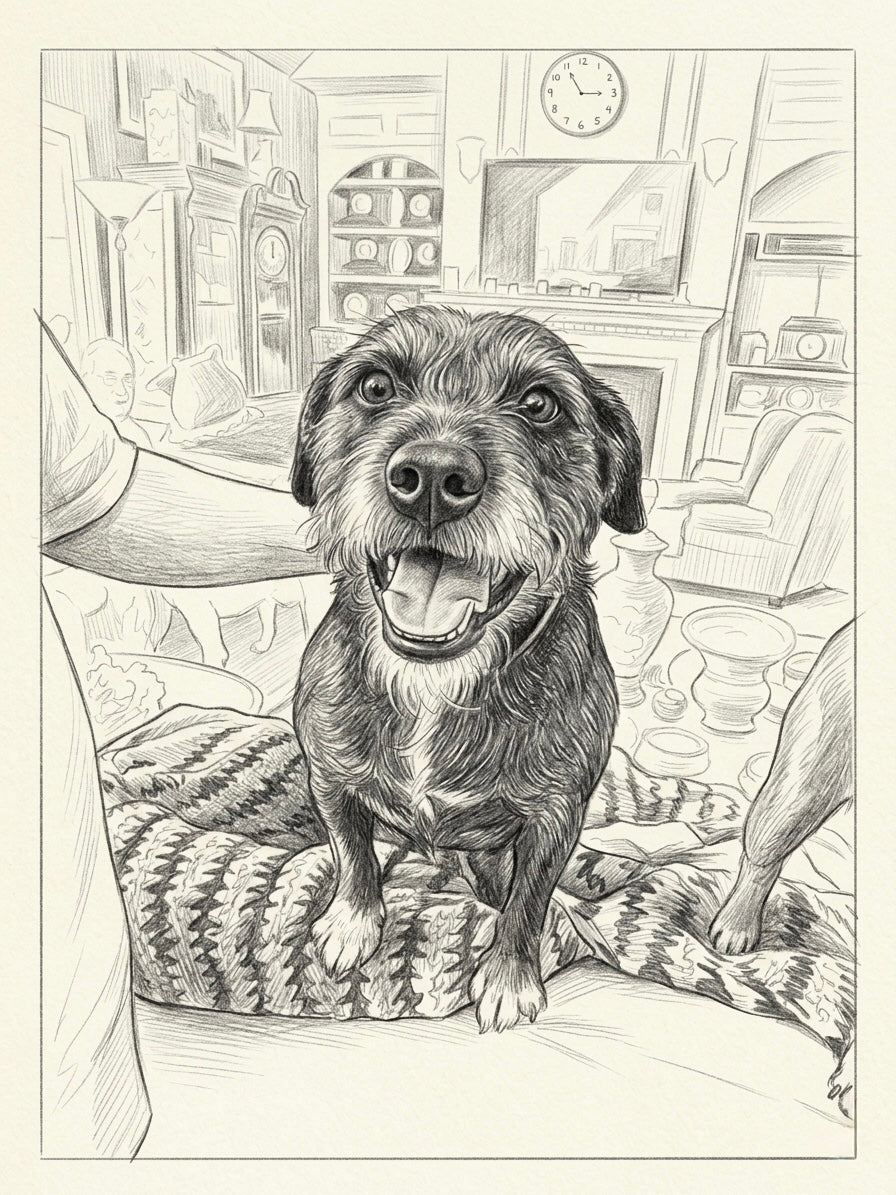 Simple Pencil Portrait