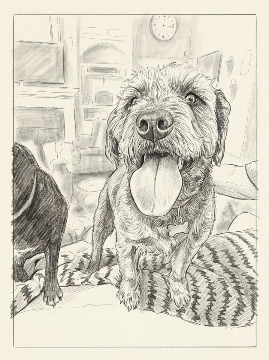 Simple Pencil Portrait