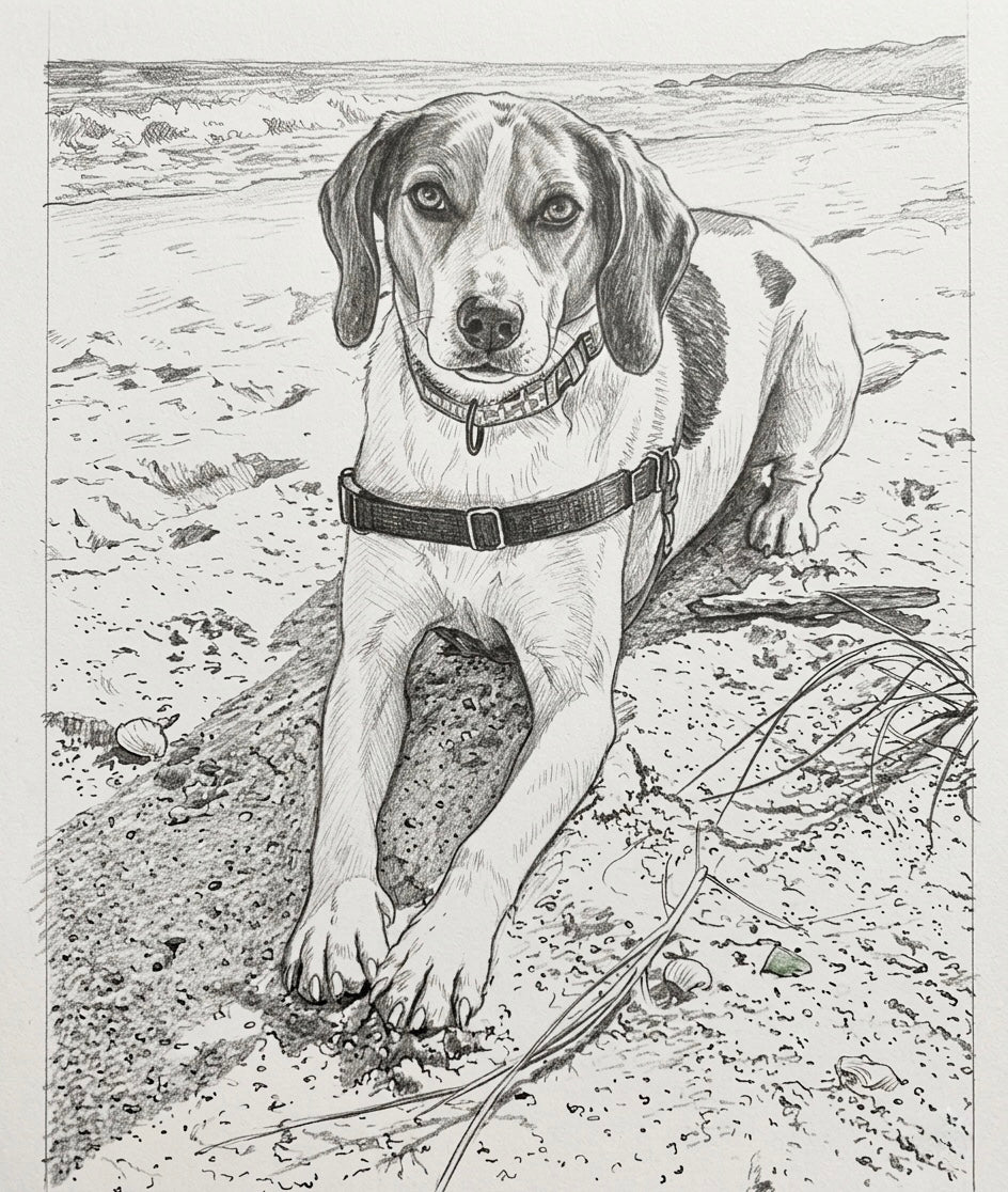 Simple Pencil Portrait